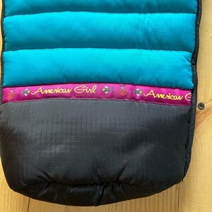 American girl doll sleeping bag.
